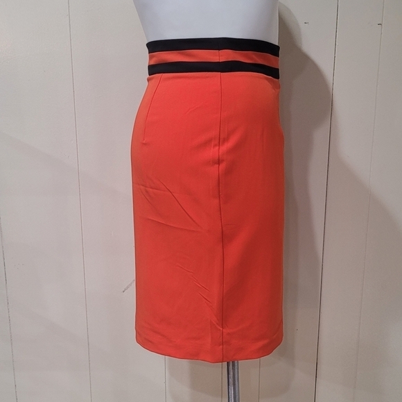 WORTHINGTON Orange A-line Skirt SIZE 12- NWOT - Picture 4 of 10